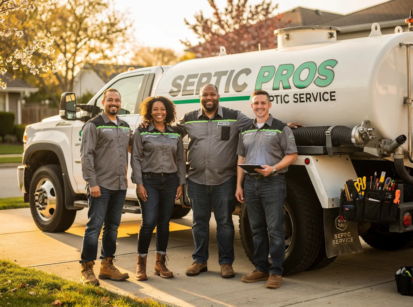 Septic Tank Pumping company in Achille, OK
